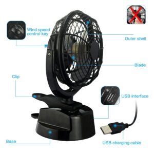 USB/Battery Portable Fan